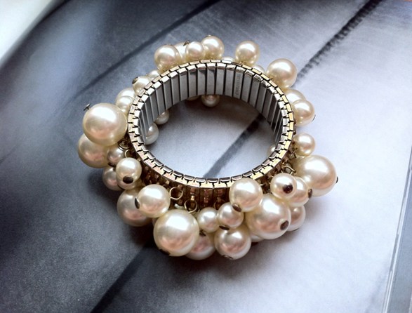 Home 2 Bracelet élastique perles