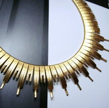 Collier rétro design Epuisé