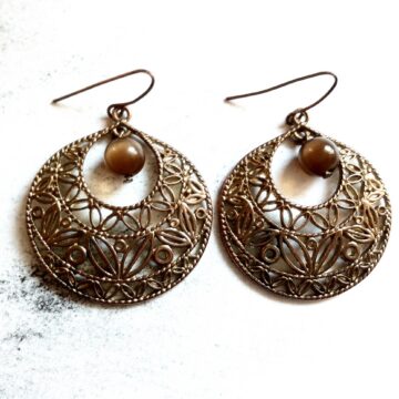 Boucles d'oreilles ajourées Epuisé