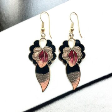 Boucles d'oreilles vintage 80's Epuisé