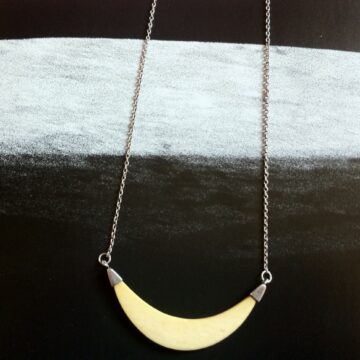 Collier vintage 70's argent Epuisé