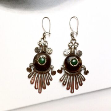 Boucles d'oreilles vintage 70's Epuisé